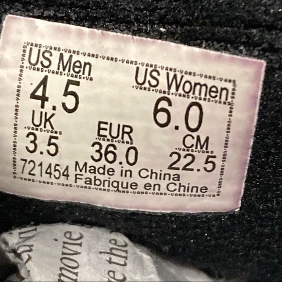 Vans sk8 hi multicolor marble artsy women’s 6 - Picture 7 of 7